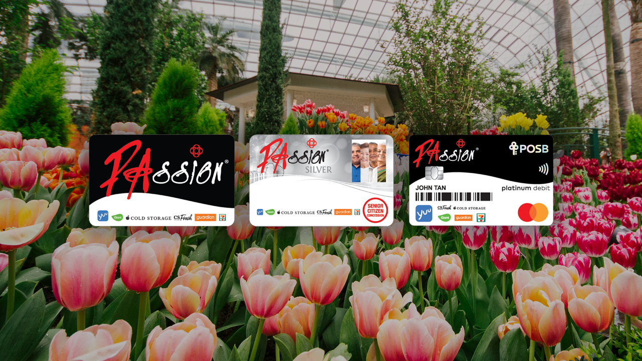 10% off Flower Dome admission ticket with PAssion Card